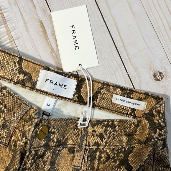 Frame Le High Skinny Crop Jeans - Picture 7 of 11